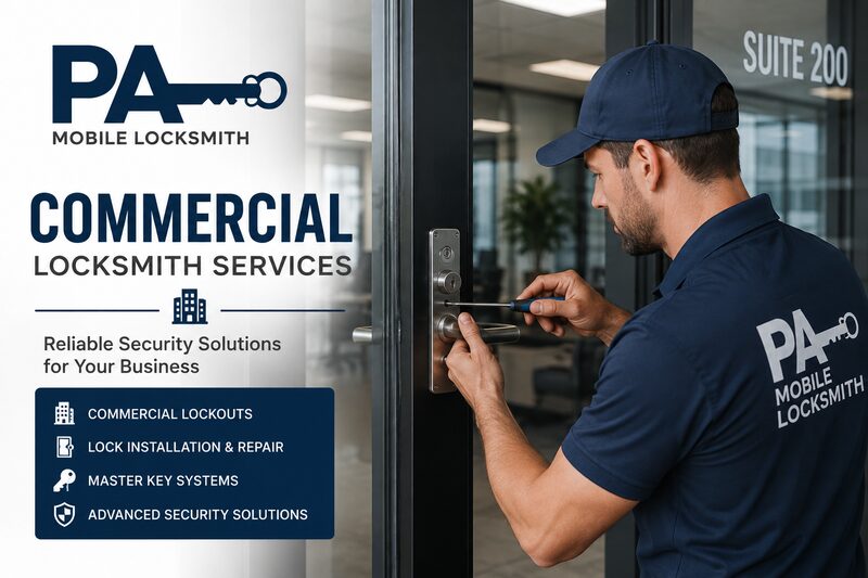 Commercial Locksmith Services for Businesses in Lehigh Valley PA