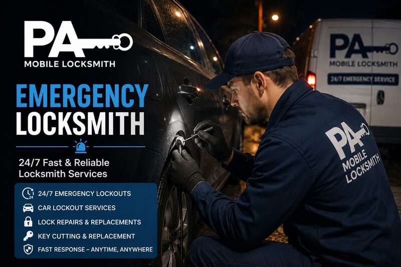 24/7 Emergency Locksmith Services in Lehigh Valley PA