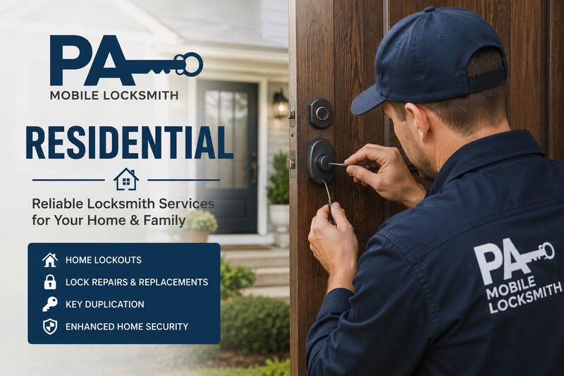 Residential Locksmith Services in Allentown, Bethlehem, Easton PA